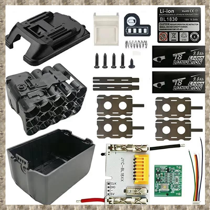 [zv0lma8i] BL1890B แบตเตอรี่ลิเธียมพลาสติกสําหรับ 18V BL1815 BL1830 Balanced Charging Circuit Board 