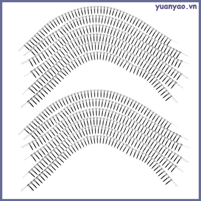 สกรู Heavy Duty Drywall Anchors Nails สองด้าน หยวนเหยา