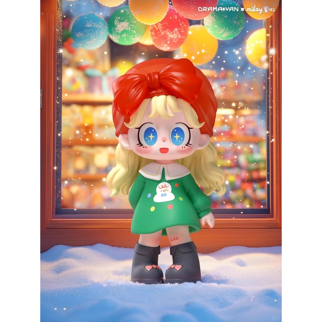 Milay · milay · milay Fruit Cute Anime สินค้ารูปเดสก์ท็อปตกแต่งของขวัญวันเกิดกล่องลึกลับ