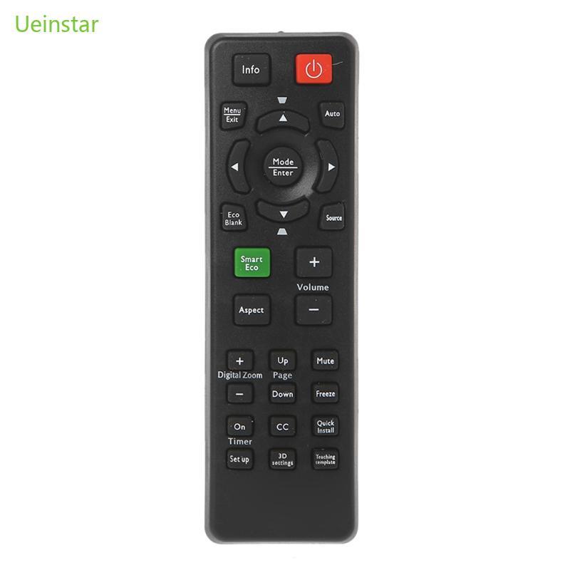 Uein รีโมทคอนโทรลสําหรับ BenQ โปรเจคเตอร์ MS517 MX720 MW519 MS517F MS506 MS513