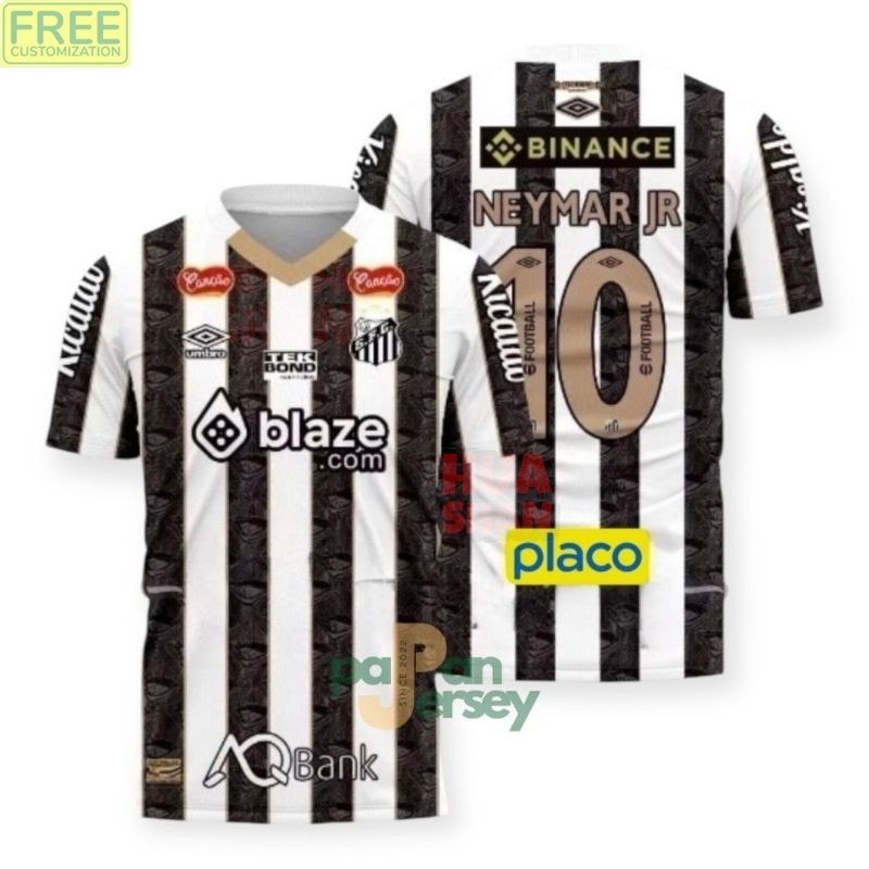 เสื้อแข่ง SANTOS FC สำหรับ NEYMAR COMEBACK ปี 2025