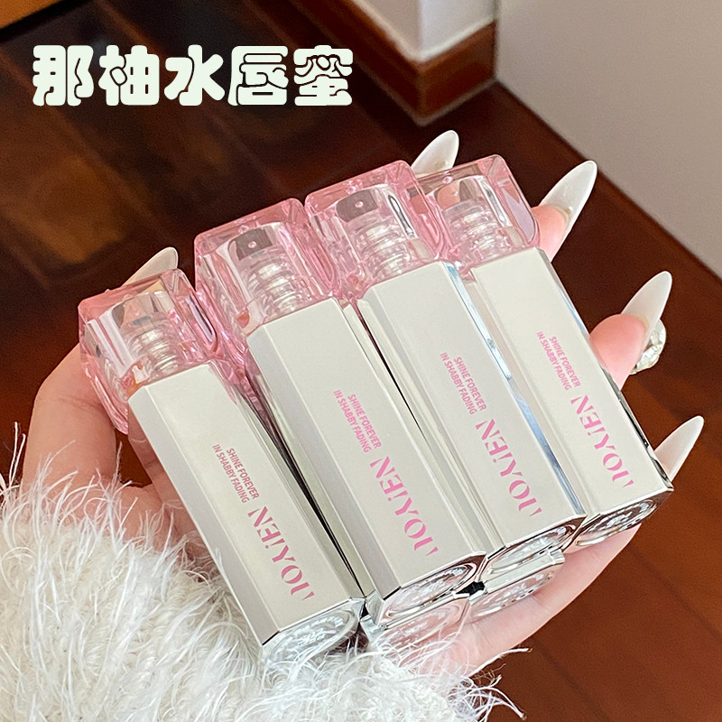 lipstick ลิป NEIYOU NEIYOU ลิปกลอส Lip Essence ลิปสติก Lip Glaze หญิง Moisturizing Water Gloss Glass