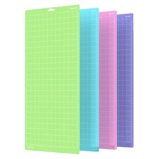 BLOOMZO ตัดแผ่น,กาวลื่นตัด Pad,ทนทานหนาสต็อกการ์ดCameo Silhouette PVC Cricut Matสําหรับงานฝีมือเย็บผ้า