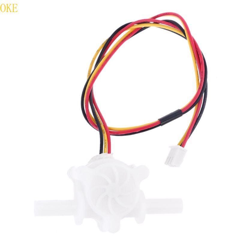 OKE Quick Connect Water Flow Sensor Switch Flowmeter Counter 0 25-3 0 L min พลาสติก