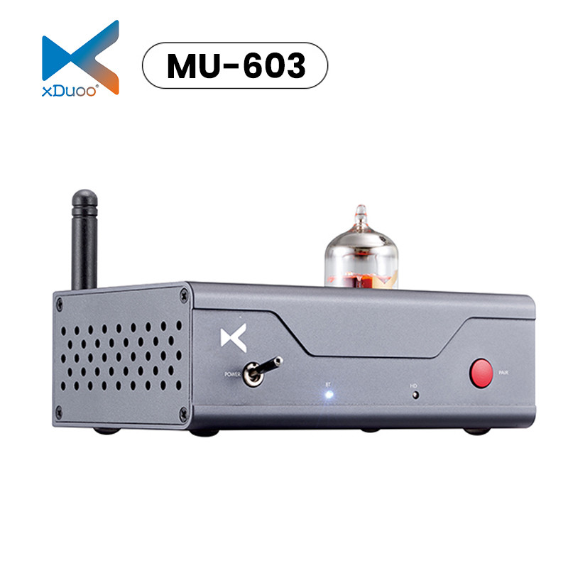 XDuoo MU-603 High Fidelity Tube Galblader Tube เครื่องขยายเสียงหูฟัง Preamp