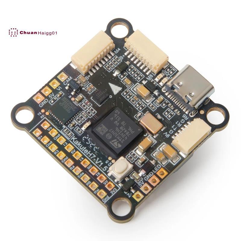 ตัวควบคุมเที่ยวบิน Kakute H7 V1.5 -42688-P H743 Dual BEC Baro OSD Onboard รองรับ 2-8S สําหรับ RC FPV