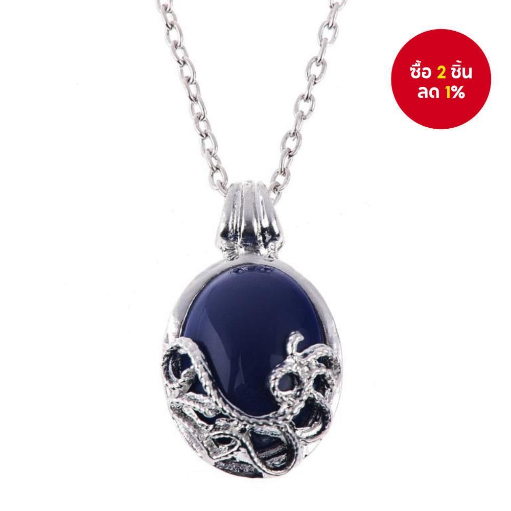 Vampire Diaries Katherine Sunlight Blue สร้อยคอแฟชั่น TV Show จี้