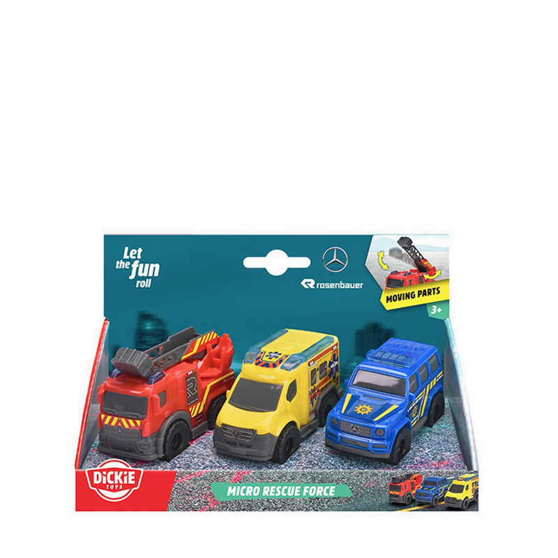 Dickie Toys Micro Rescue Force - DIK203712029