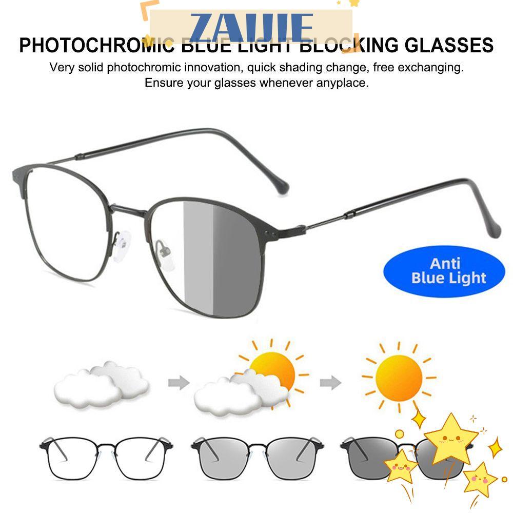 แว่นตากันแสงสีฟ้า ZAJIE แบบคลาสสิก ป้องกันรังสี UV และแสง.BLUE LIGHT จากหน้าจอมอนิเตอร์ เหมาะสำหรับท