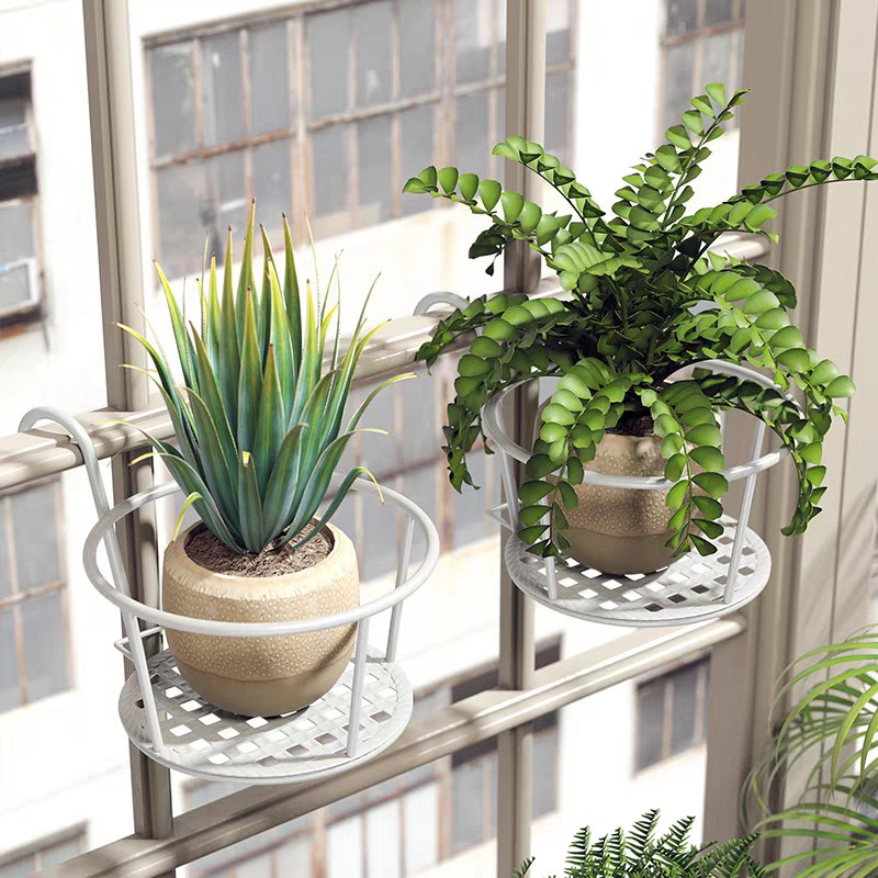 ชั้นแขวนกระถางต้นไม้ ที่แขวนกระถางต้นไม้แบบเหล็ก สวยงามและใช้งานได้จริง กระถางแขวนต้นไม้ จัดบ้านให้สวยงาม