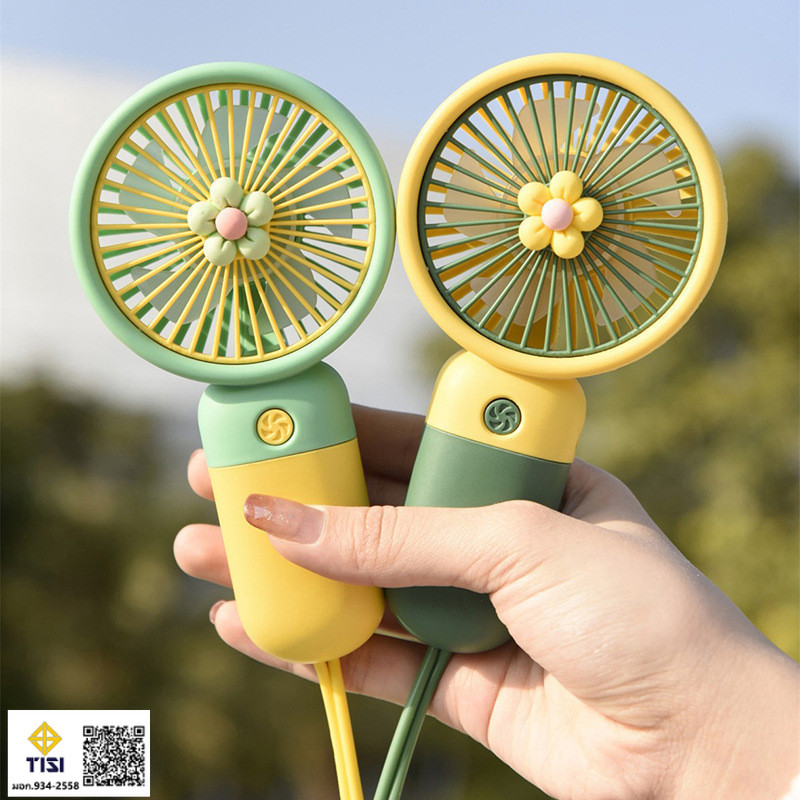 mini usb Fan พัดลมพกพา รีชาร์จได้พัดลมมินิน้อง รุ่นใหม่สีสันสดใส พกพาสะดวก พัดลมตั้งโต๊ะ ล็กแบบพกพาเงียบและส่วนตั