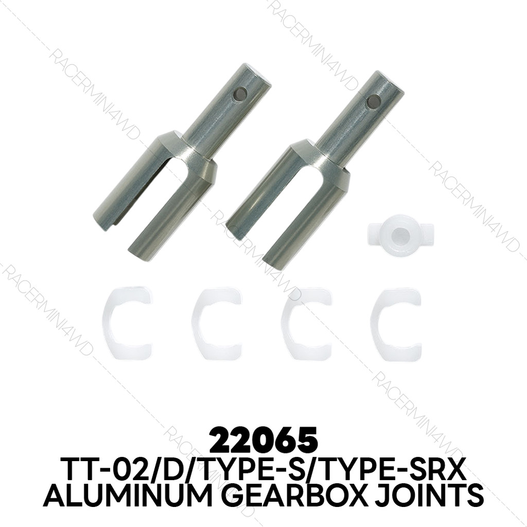 TAMIYA R/C TT-02 Type-SRX Aluminum Gearbox Joints 22065