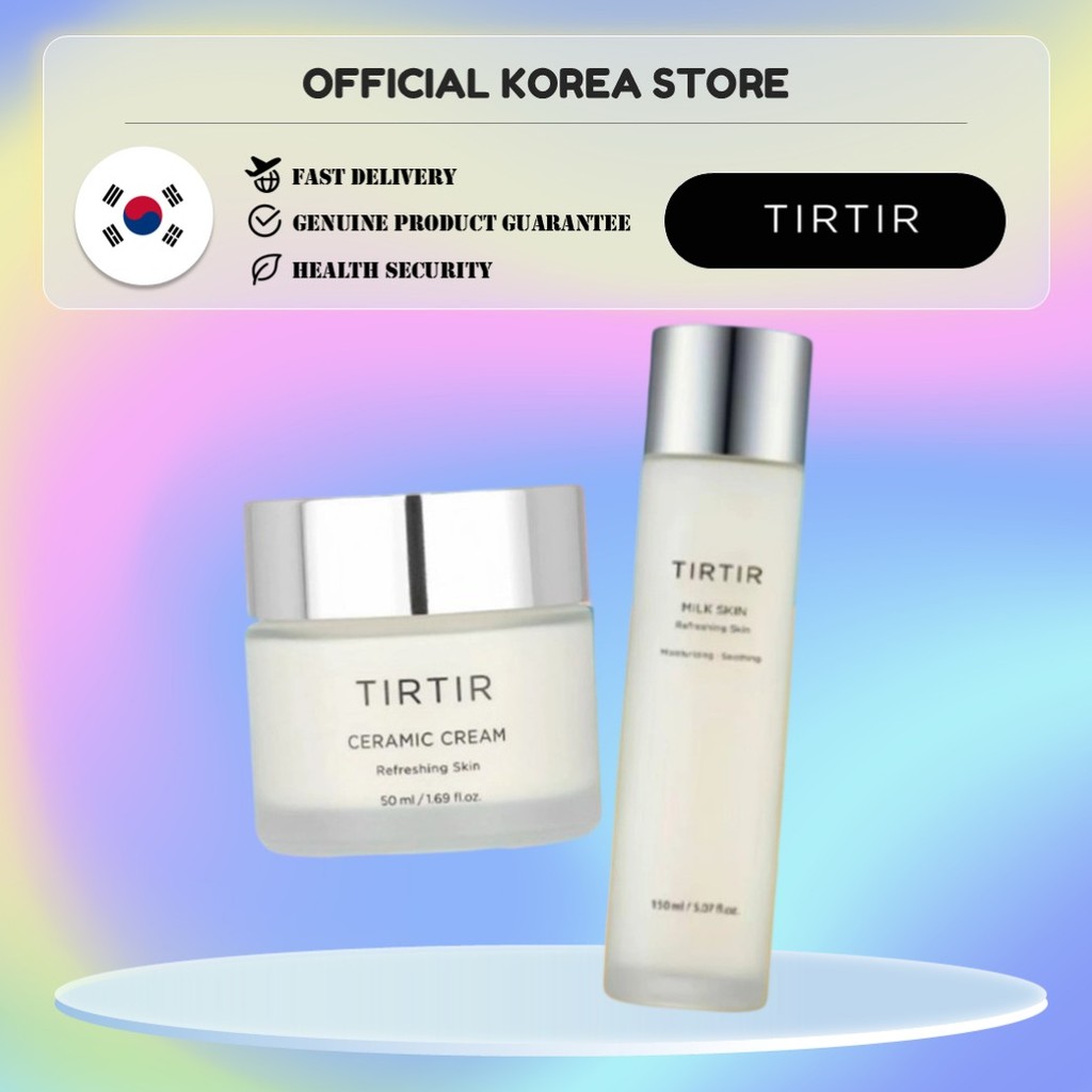 [TIRTIR] Milk Skin Toner 150ml/ครีมเซรามิค 50ml / จากเกาหลี