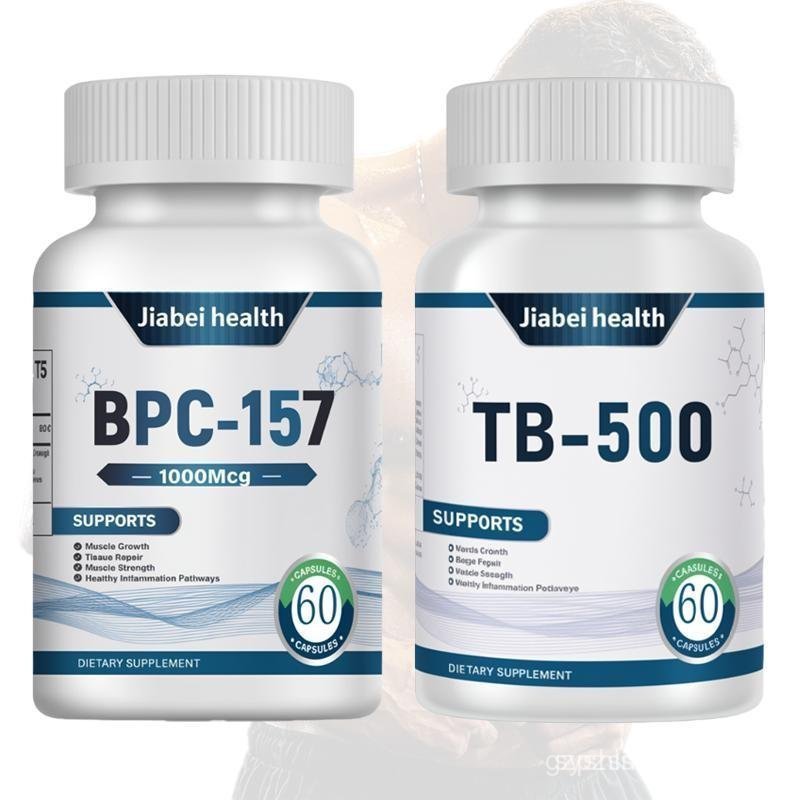 Ultimate Recovery Duo:BPC-157+TB-500|1000mcg+1500mcg Peptide Power|Support For Muscle& Joint& Recovery Wellness