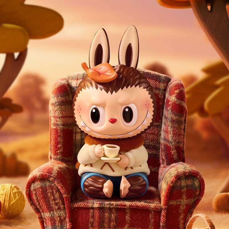 ของแท้ POPMART POPMART zimomo Warm Sweater Figure Hanging Card