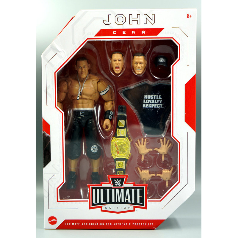 【พร้อมส่ง】wwe figures elite belt john cena ultimate edition ของเล่นMatt WWE Ultimate John Seine 20cm
