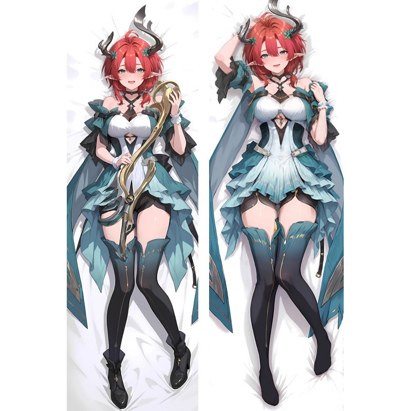 Wuthering Waves Ciaccona คอสเพลย์ Dakimakura หมอนพิมพ์สองด้านปลอกหมอน