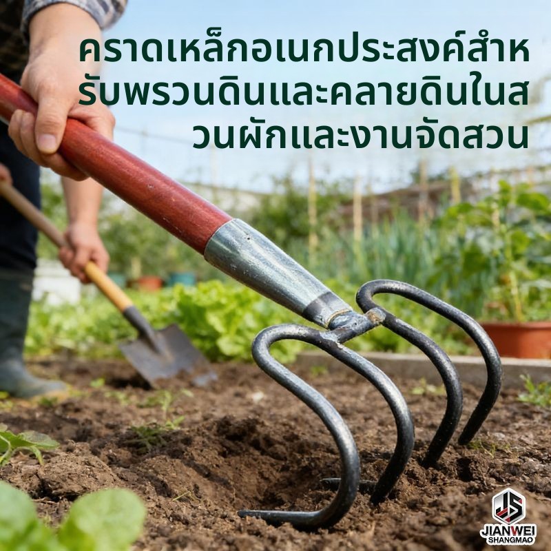 เสริมแรงคราดเหล็กทั้งหมด คราดกลิ้งตะกรันหินเพื่อเปิดที่รกร้างว่างเปล่า คราดเหล็กหนา คราดรถไฟสถานที่ก่อสร้าง