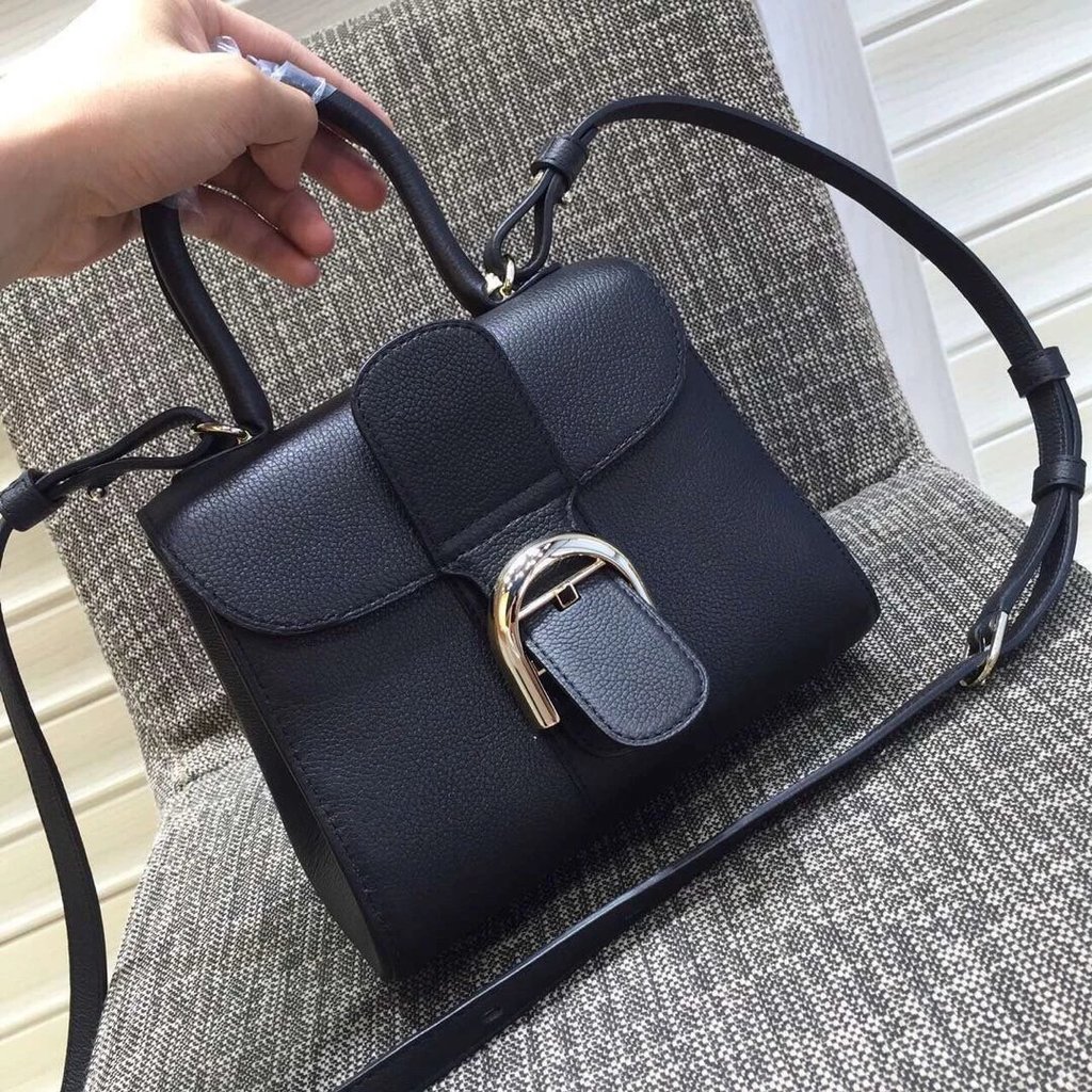 คลัทช์และครอสบอดี้ Delvaux Royal Billy Flap Bag สไตล์สุภาพสตรี พร้อมสายโซ่และแบบผ้าใบ จัดส่งฟรี