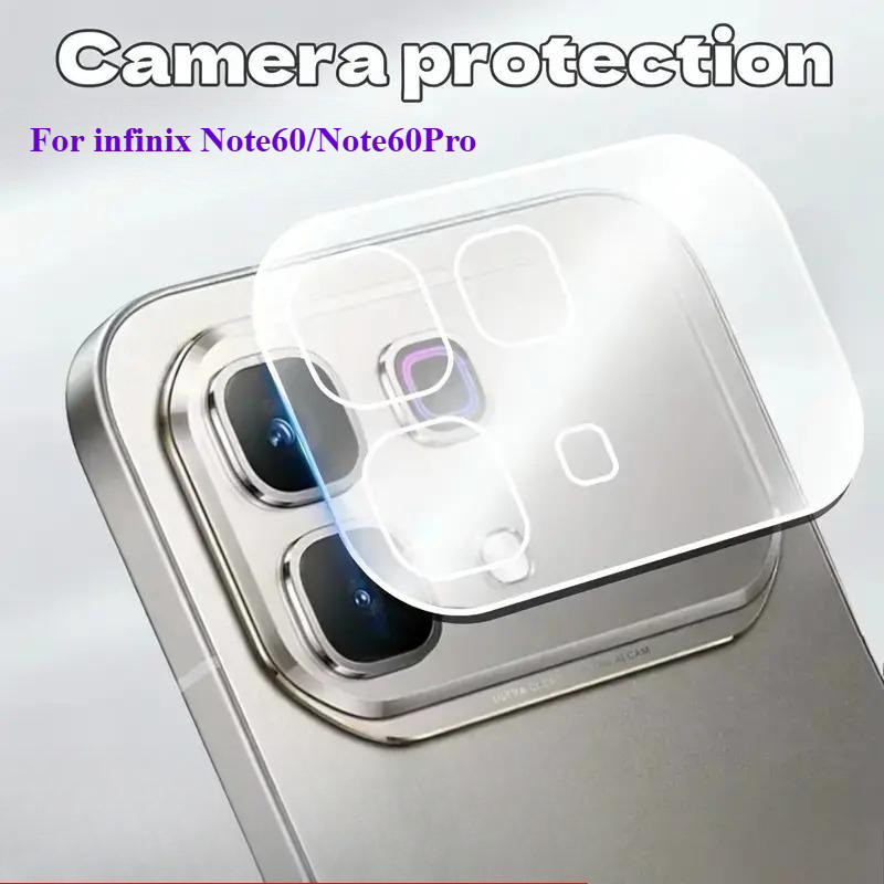 ฟิล์มกล้อง For infinix Note60/Note60Pro ฟิล์มกระจกเลนส์กล้อง ฝาครอบกระจกนิรภัยใส ใช้ได้กับกล้องหลัง กันกระแทก ส่งจากไทย