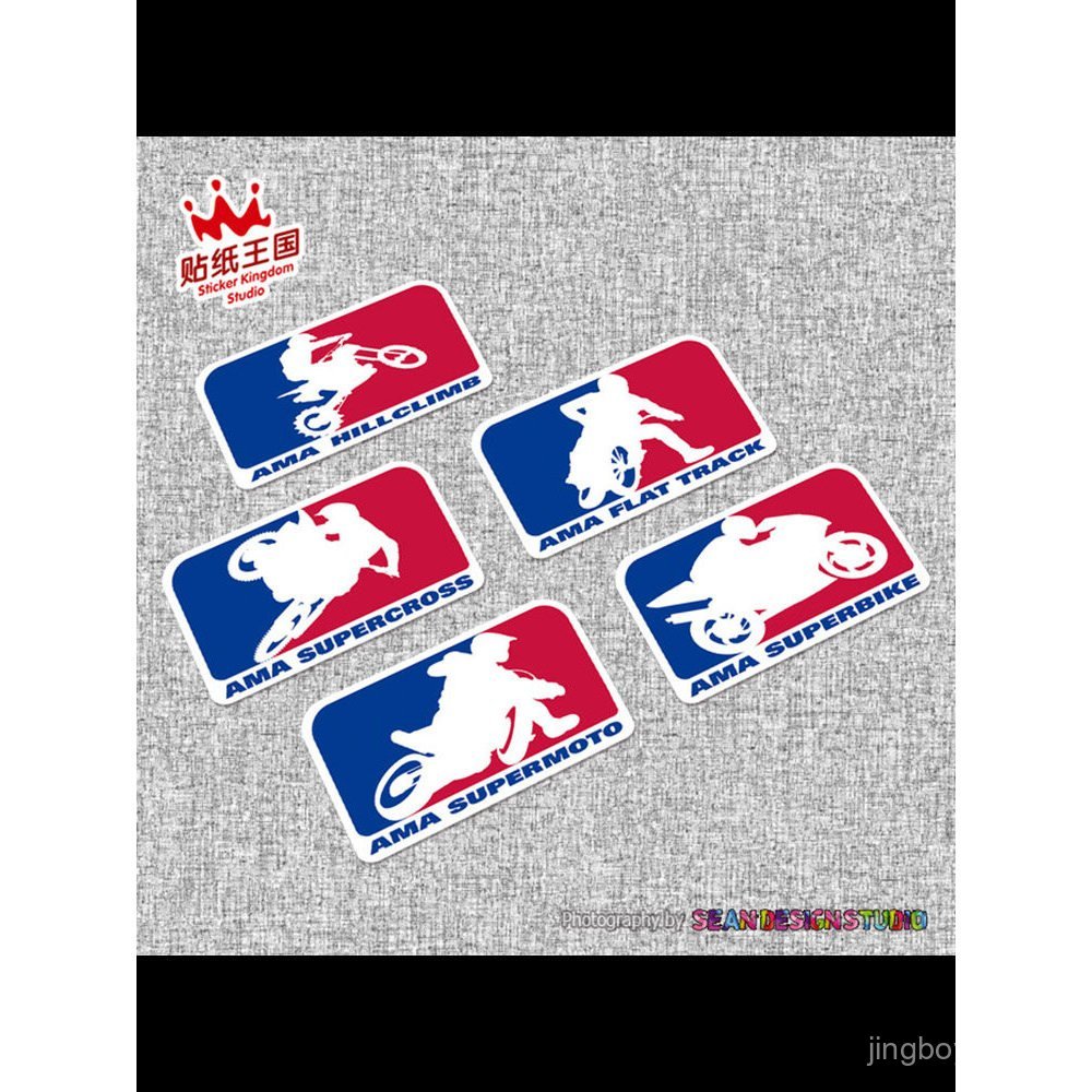 AMA American Motorcycle Championship Sticker