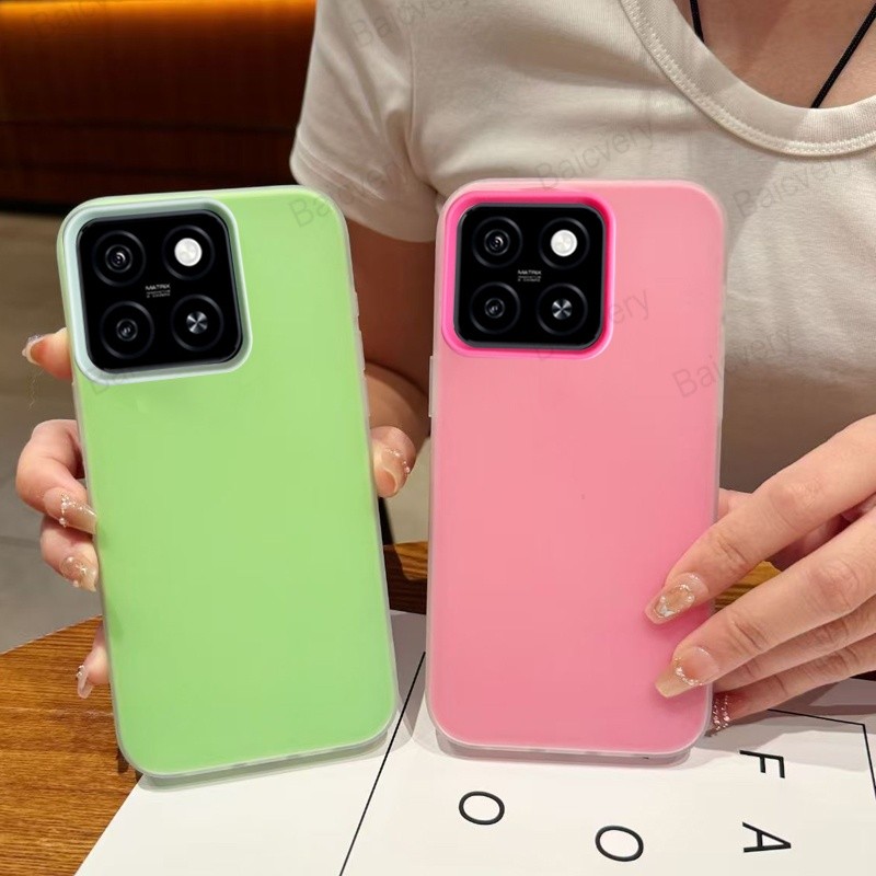 Matte Hard Case สําหรับ ZTE Blade A35 Double-layer Smooth Surface สําหรับ ZTE Blade A55 Z2453 Z2450 