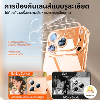 ฟิล์มเลนส์พรีเมี่ยมป้องกันการตกและทนต่อสกปรกiPhone 15 12 13 16 14 Pro Max 7Plus 8Plus XR SE 2020 7 15 16 Plus X Xs Max