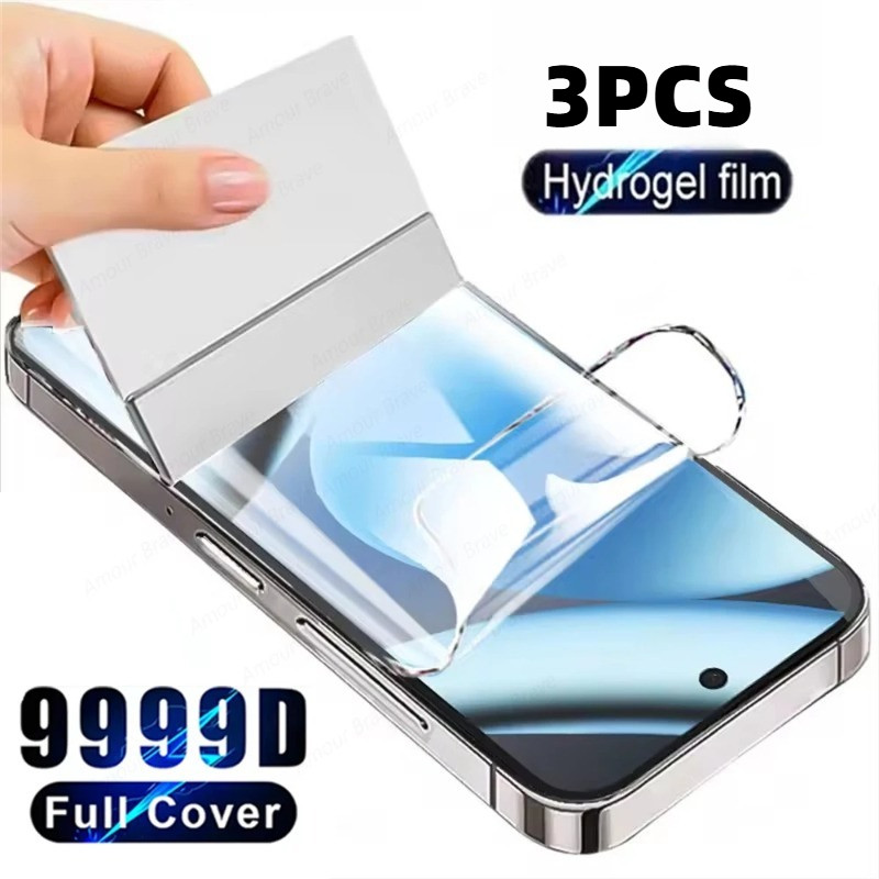 3 ชิ้น Anti-Spy Hydrogel ฟิล์มสําหรับ Google Pixel 10 10a 9 9a 8 8a Pro XL Anti-Fingerprints ความเป็