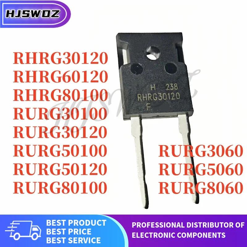 5PCS ใหม่ RHRG30120 RHRG60120 RHRG80100 RURG3060 RURG30100 RURG30120 RRURG50100 RURG50120 RURG8060 R