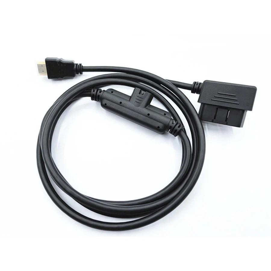 สาย OBDII สําหรับ CS2 CTS2 CTS3 H00008000 พร้อมปลั๊กที่รองรับ HD