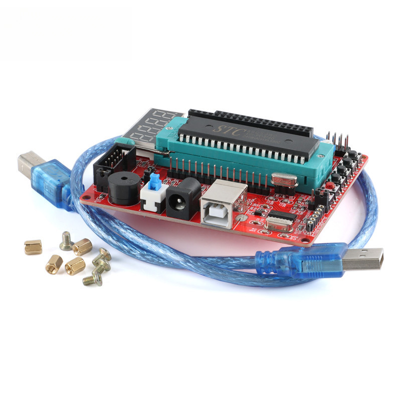51 MCU การเรียนรู้ Development Board STC89C52 STC12C5A60S2 AVR ระบบขั้นต่ํา AT89S51 AT89S52 USB ดาวน