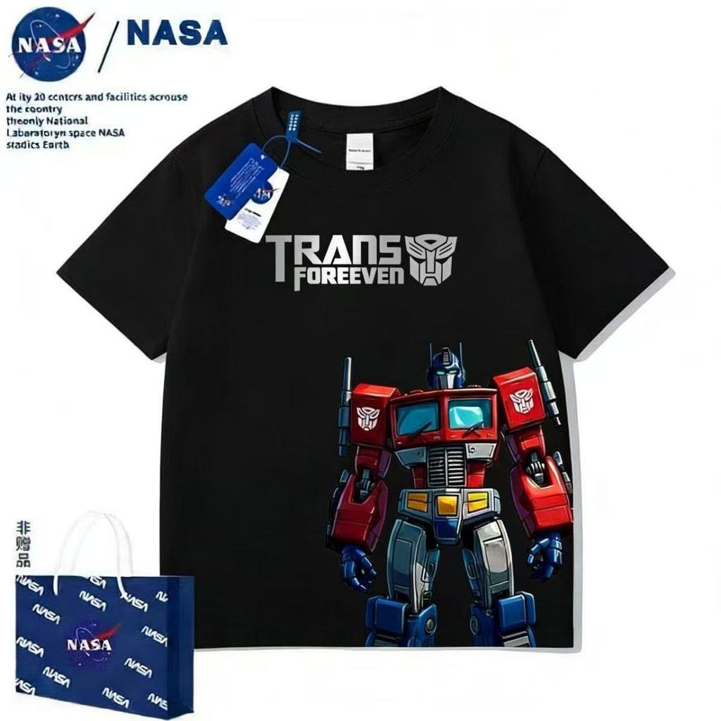 เสื้อยืดผ้าฝ้ายสำหรับเด็กชาย มีลายการ์ตูนและตัวอักษร ขนาด 100-17 ราคา ถูกที่สุด ดีลบีเคเค แกลเลอรีภาพที่ 4