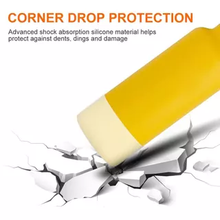 7.5 ซม./8 ซม./8.5 ซม./9 ซม.ขวดน้ําซิลิโคนรองเท้า Anti-slip Anti-drop ไม่มี BPA