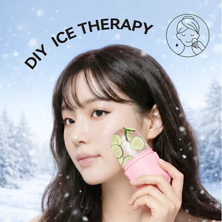 KVY 2 In 1 Facial Ice Cube Roller #Purple ซิลิโคนน้ำแข็งนวดหน้า สีม่วง เควีวาย ช่วยลดบวม กระชับรูขุมขน.