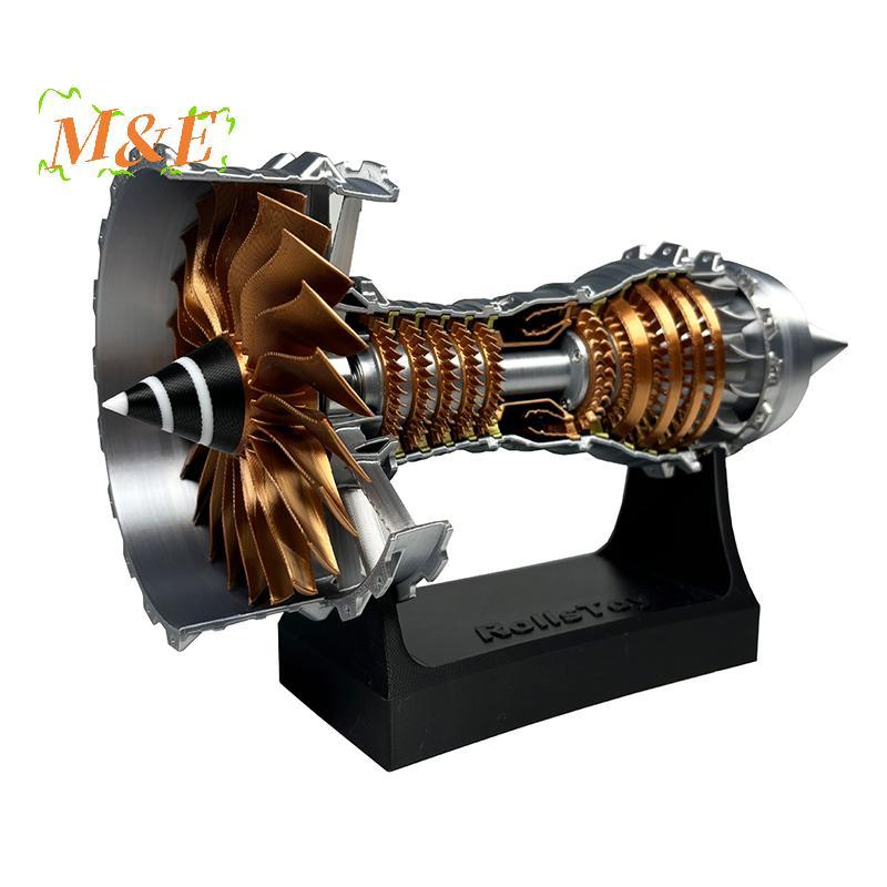 [M&E] Mini Turbofan Engine Aviation Model การทดลองวิทยาศาสตร์ Jet Engine Model ของเล่นวิทยาศาสตร์สํา