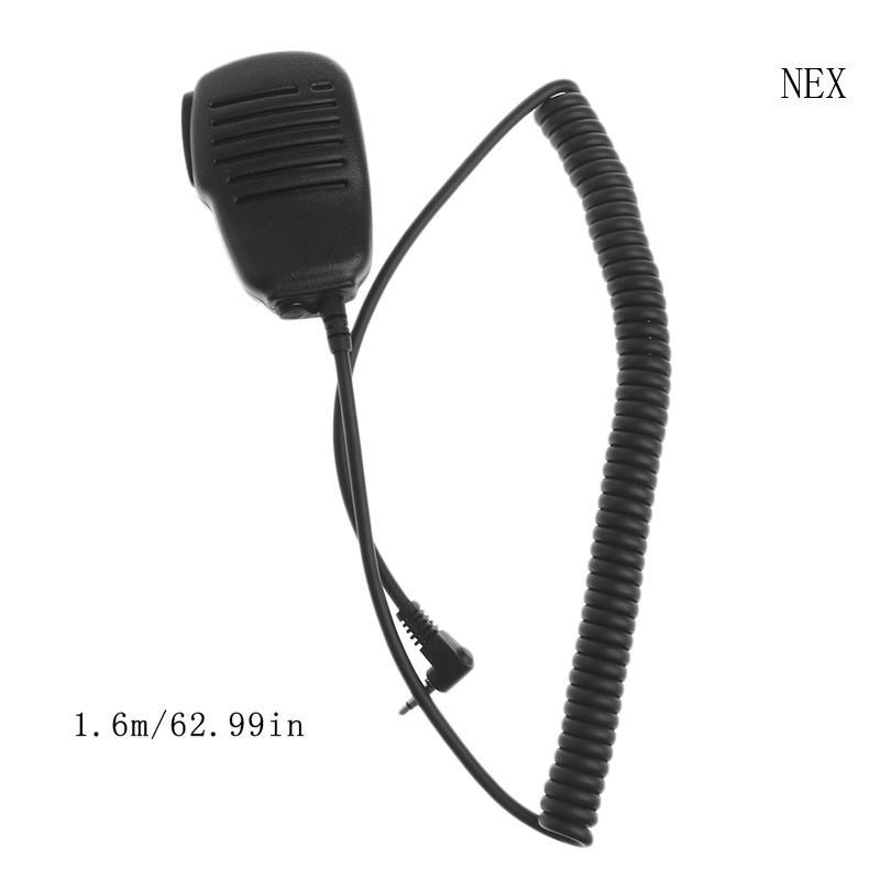 NEX 3 5 มม.ลําโพงมือถือไมโครโฟน PPT สําหรับ Yaesu VX-1R VX-2R VX-5R FT-60R VX-150 FT-250