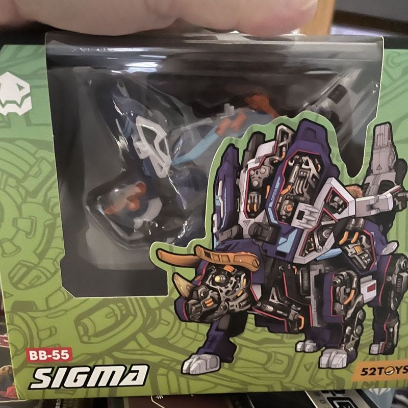 Beast Box Sigma Triceratops 2.0 ของเล่นเปลี่ยนรูปประกอบรุ่น Guochuang Mecha Boy Gift C