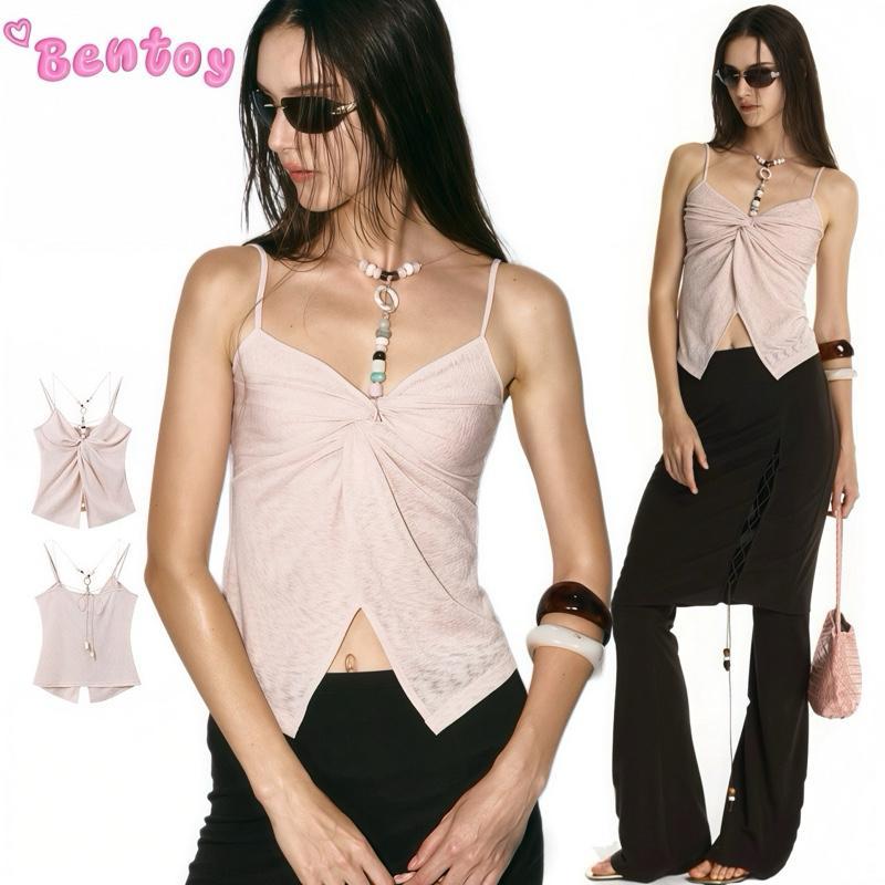 Bentoy พร้อมส่ง 33111 เสื้อสายเดี่ยว ดีไซน์เรียบง่าย สำหรับผู้หญิง ดีไซน์ที่ทันสมัย ให้ความรู้สึกสบาย สำหรับทุกโอกาส