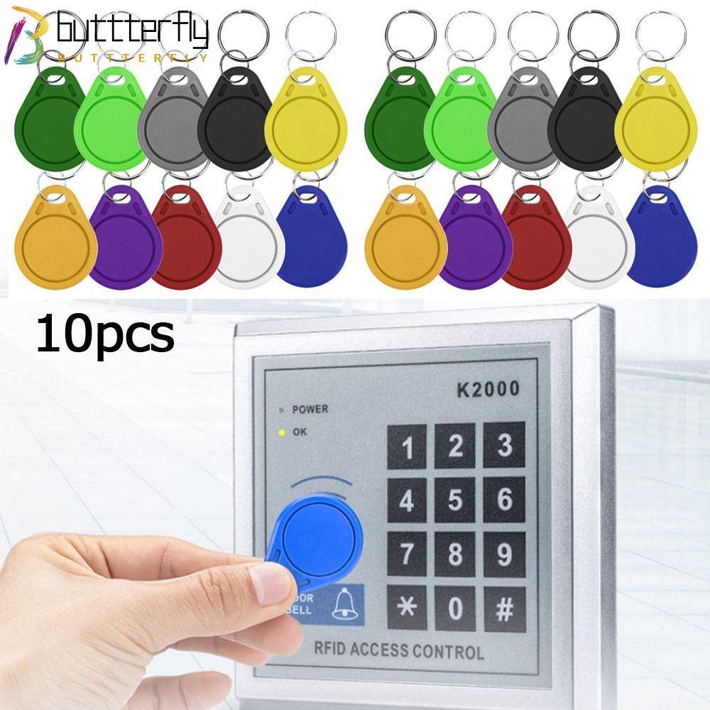 BUTTTERFLY 10 ชิ้น NFC Tag Rewritable เปลี่ยนนามบัตร Token