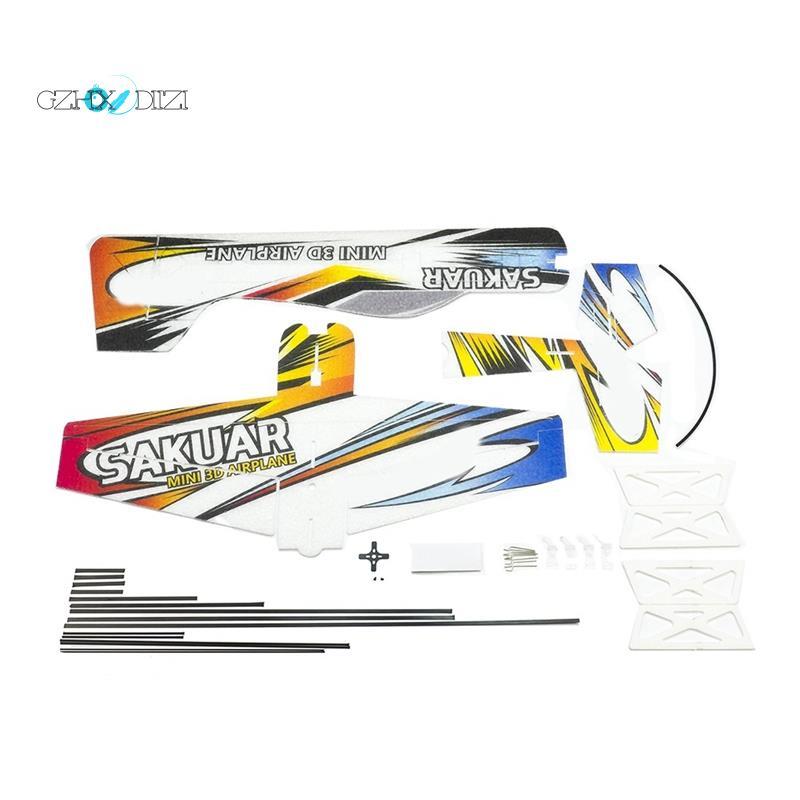 GzhxdiiziRC Air Plane 3D เครื่องบิน Micro-Mini โฟม EPP PP F3P Lightset ชุดงานอดิเรกของเล่นรีโมทคอนโท