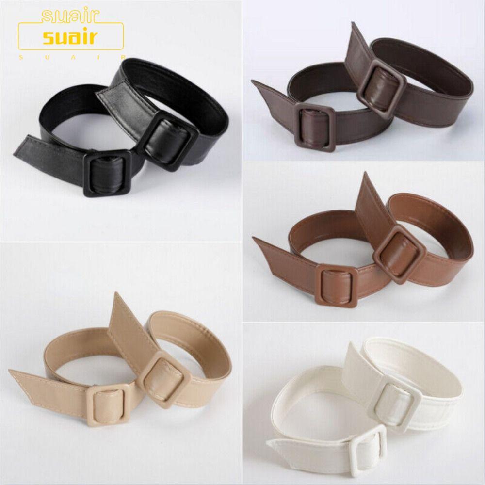 SUAIR Cuff Bands Strap จากหนัง Faux ทนทาน สำหรับเสื้อโค้ต