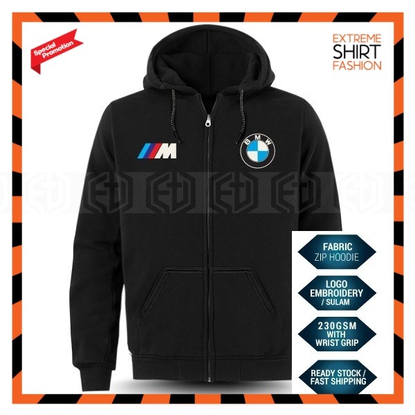 Bmw M Sport M3 M5 X5 Extreme Racing Zip Hoodie