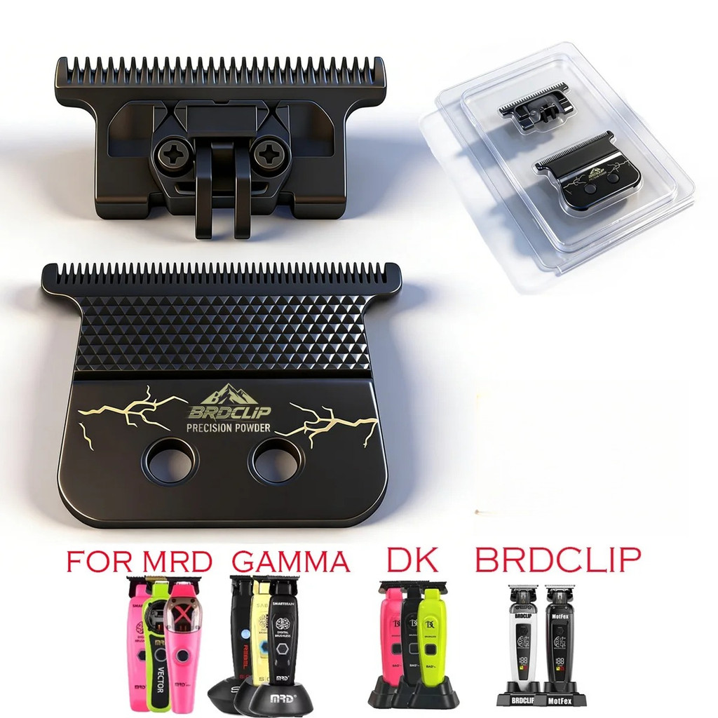 BRDCLIP เปลี่ยน Zero Gapped Scalelike Original ใบมีดผม Trimmer เครื่องอุปกรณ์เสริมสําหรับ MRD/Gam/SC