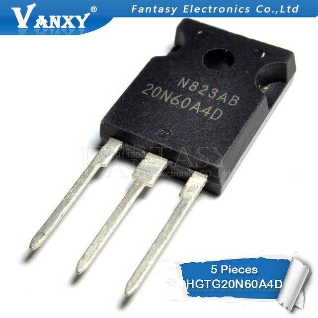 5 ชิ้น HGTG20N60A4D TO-247 20N60A4D 20N60 TO247 HGTG20N60 IGBT 600V ใหม่