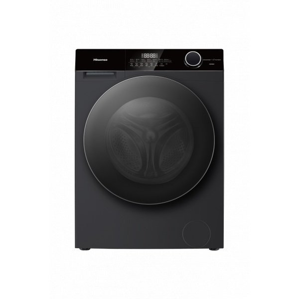 The Magnet HISENSE เครื่องซักอบผ้าฝาหน้า ซัก10.5kg./อบ7kg รุ่น WD105M3 Premium Black