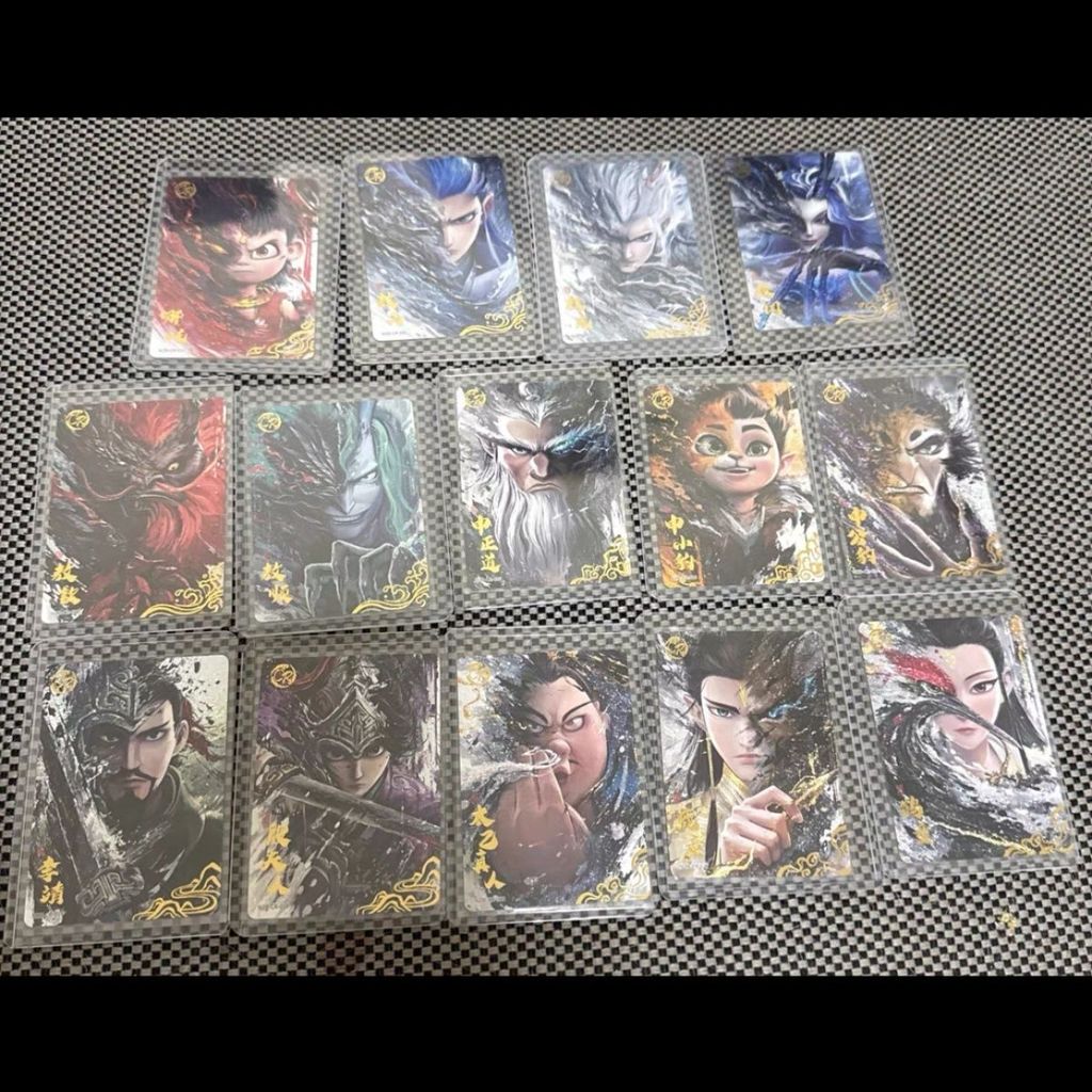 Nezha 2 การ์ดสะสมภาพยนตร์ Lingyan Pack Second Bullet cr ครบชุด Lingyan Second Bullet cr One Set