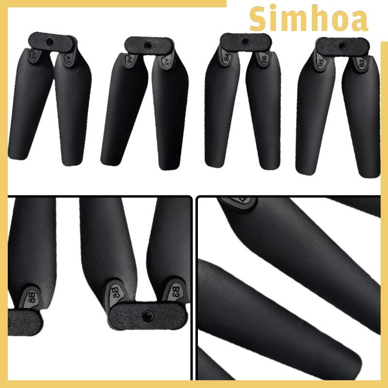 [SIMHOA] ใบพัด 4 ชิ้น, อุปกรณ์เสริมโดรน, เปลี่ยนสําหรับ E58, E88, E88Pro, E99, , และ
