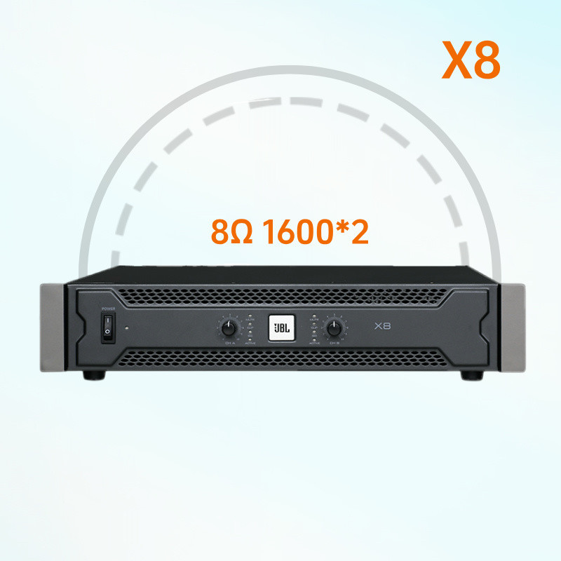 j.b.l/แท้ X8 power amp  8โอห์ม 1600W*2ch เพาเวอร์แอมป์ดิจิตอล,เพาเวอร์แอมป์กลางแจ้ง