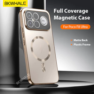 BKWHALE เคสโทรศัพท์แม่เหล็กสําหรับXiaomi 17T 15T 14T Pro MI 17 Pro Max Mi 15 14 Poco F8 Ultra Redmi K90 Pro MaxบางMatteปกหลังกันกระแทกปลอก
