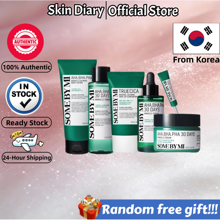[SOME BY MI]Calming Body Lotion 200ml/Miracle Spot Cream 30ml/Tone up Sunscreen 50ml/30days Truecica